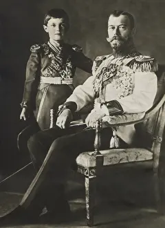 Romanoff: Czar Nicholas II, and son and heir apparent