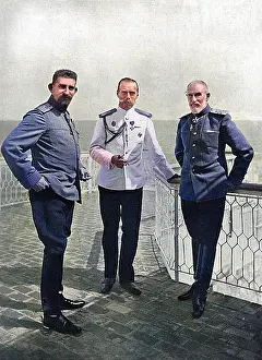 Constanta: Czar Nicolas II and King Carol I