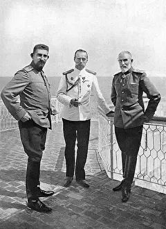 Constanta: Czar Nicolas II and King Carol I