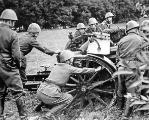 Termination: Czech army at Prague, 1938