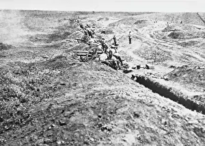 Zborov: Czech artillery at Zborov