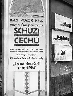 Apart: Czech election posters, 1938