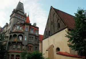 Orthodox: Czech Republic. Prague. Old New Synagogue. Gothic, 13th cent