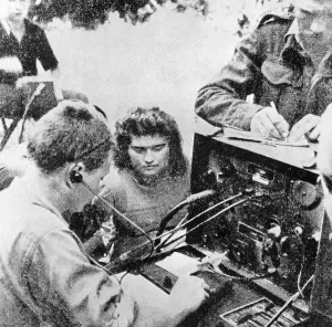 Moravia: Czech resistance group, 1945