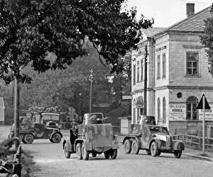 Csfr: Czech tanks in Warnsdorf, 1938
