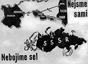 Csfr: Czechoslovak map, 1938