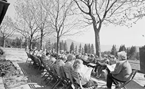 Krkonose: Czechoslovakia - 1963 - oudoor schooling