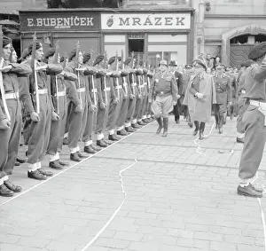 Memebers: Czechoslovakia - army - parade - Edvard benes