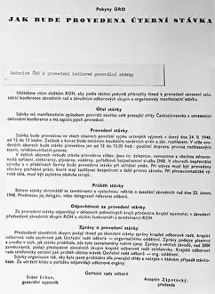 Muzeum: Czechoslovakia - February 1948