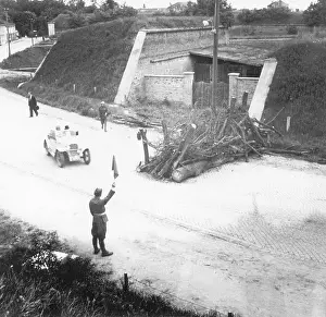 Pohranici: Czechoslovakia - Germany border, 1938, partialy