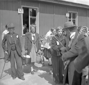 Liberec: Czechoslovakia, Liberec, 1946. Ethnic Germans