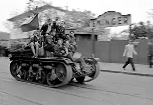 Victoriously: Czechoslovakia - May 1945 - end of war - victory