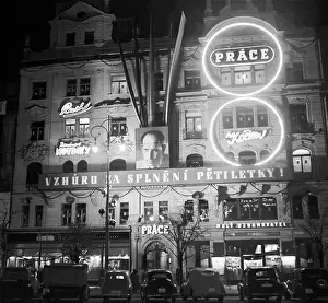 Namesti: Czechoslovakia - Prague 1948. Wenceslav Square