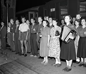 Enthousiastic: Czechoslovakia - Prague, 1950. Young and Enthusiastic