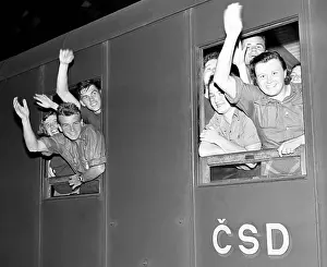 Enthousiastic: Czechoslovakia - Prague, 1950.Young and Enthusiastic