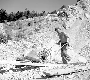 Kamenarka: Czechoslovakia, Stramberg 1948. Limestone mine