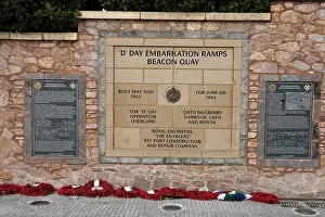 Embarcation: D-Day Memorial at Torquay, Devon