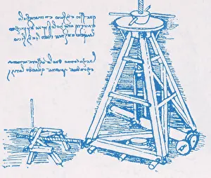 Middles: Da Vinci Invention, Lifting Machine
