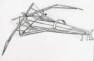 Ornithopter: Da Vinci's prone-type ornithopter