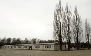 Extermination: Dachau Concentration Camp. Barracks. Germany