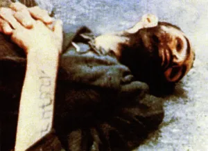 Allach: Dachau Concentration Camp - Corpses of murdered inmates
