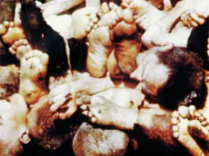 Allach: Dachau Concentration Camp - Corpses of murdered inmates