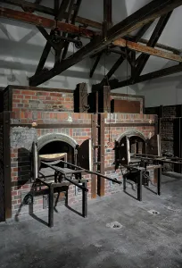 Extermination: Dachau Concentration Camp. Crematorium. Germany