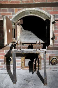 Extermination: Dachau Concentration Camp. Crematorium. Germany