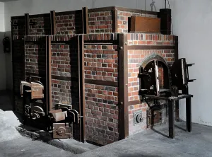 Extermination: Dachau Concentration Camp. Crematorium. Germany