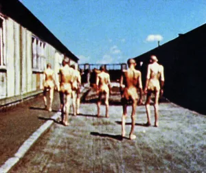 Allach: Dachau Concentration Camp - Inmates after liberation