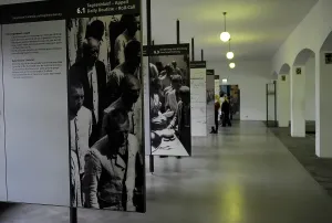 Extermination: Dachau Concentration Camp. Museum. Germany