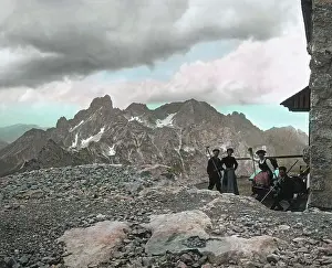Gosaukamm: Dachstein: Gosaukamm with the Bischofsmutze