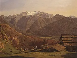 Nestle: The Dachstein with the Lake of Hallstatt