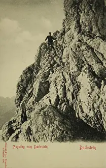 Stengel: Dachstein Mountains. Ascent to Dachstein with