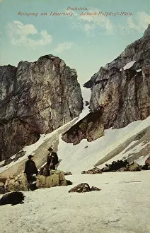 Linzer: Dachstein Mountains. Dachstein. Reissgang on