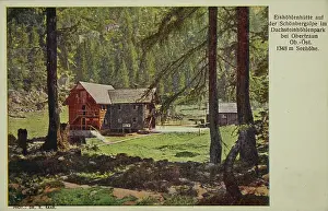 1348: Dachstein Mountains. Eishohlenhutte on the Schonbergalpe