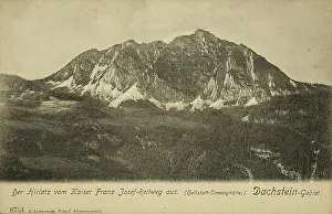 Dachstein: Dachstein Mountains. The Hirlatz seen from Emperor
