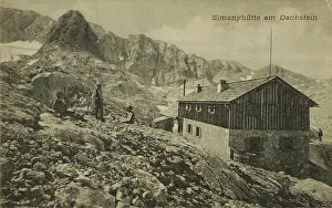 Wurthle: Dachstein Mountains. Simonyhutte at Dachstein