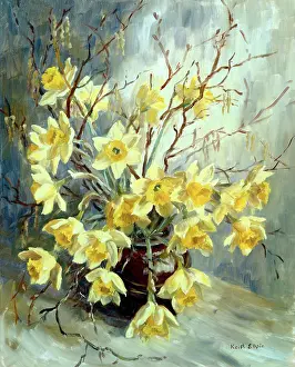 Daffodils and Catkins