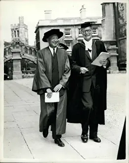 Hammarskjold: Dag Hammarskjold receives degree, Oxford University