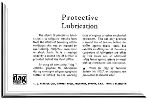 E.g.acheson: DAG Protective Lubricants