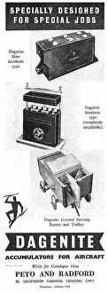 Dagenite: Dagenite Accumulators For Aircraft
