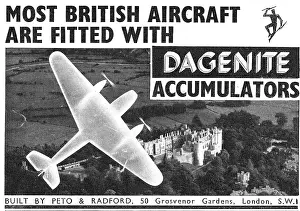 Dagenite: Dagenite Accumulators For Aircraft - Battery
