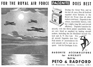 Accumulators: Dagenite Accumulators For Aircraft - Battery