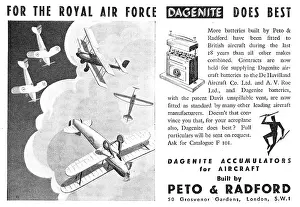 Dagenite: Dagenite Aircraft Batteries