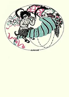 Dagobert: Dagobert Peche. Small Satyr with Cornucopia