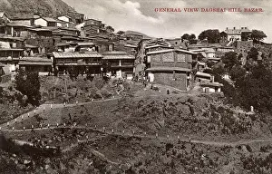 Bazar: Dagshai Hill Bazar - India