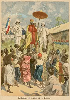 Benin: DAHOMEY/NEW KING/1894