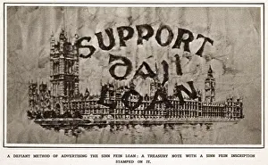 Fein: Dail Loan - Sinn Fein - a defiant method of advertising