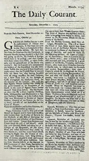1705: The Daily Courant